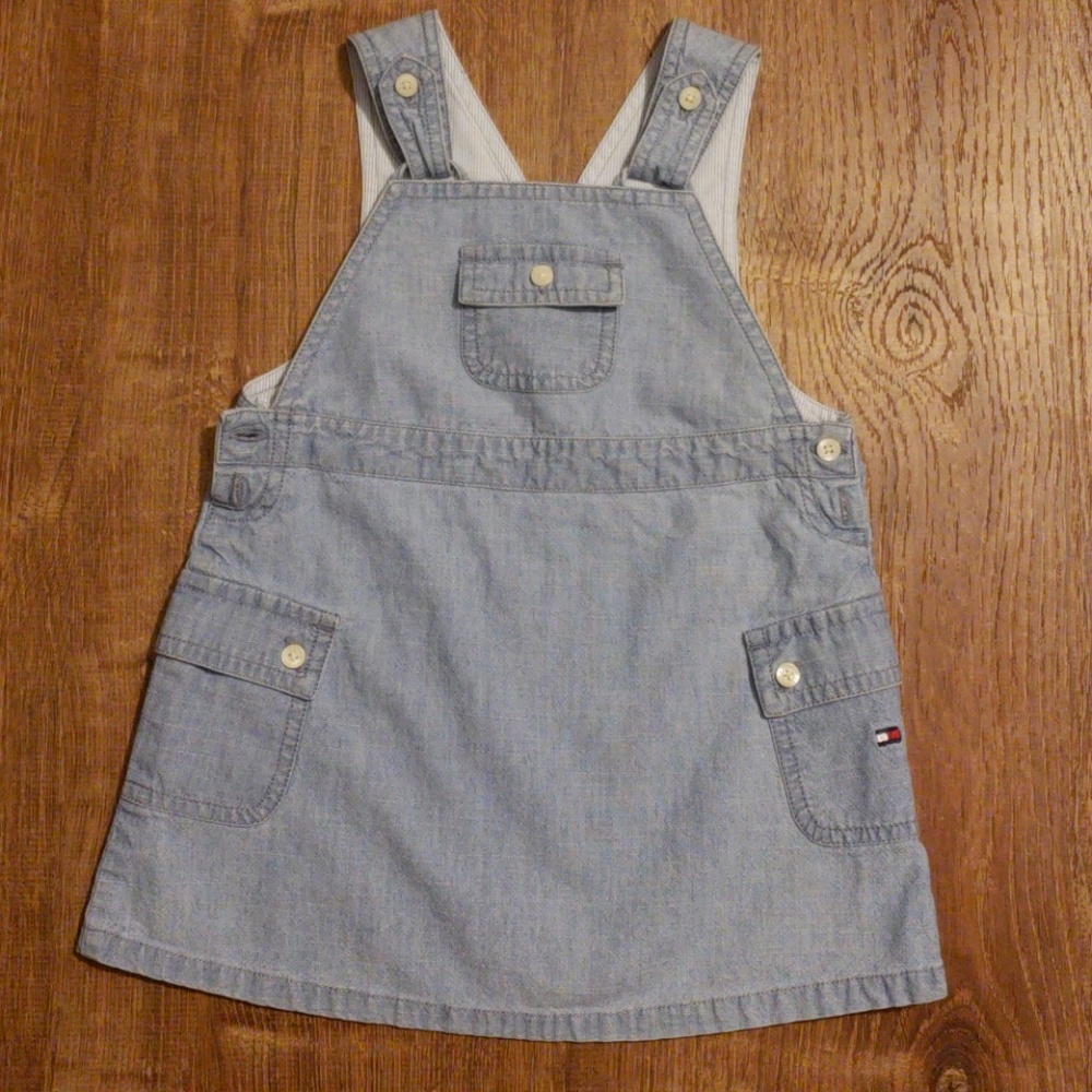 Tommy Hilfiger Overall Jumper Dress 12-18MOS